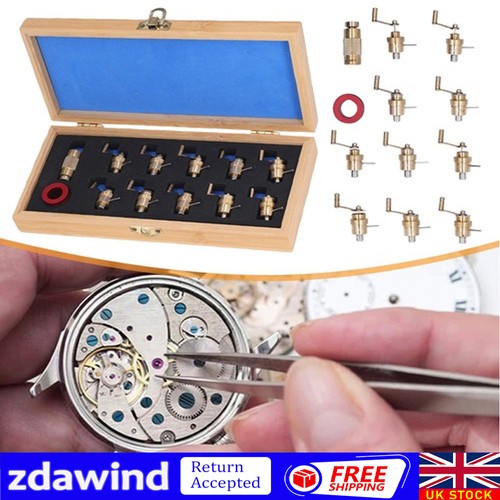 Mainspring winder set brass - winder,