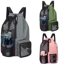 Swim Bag Mesh Drawstring Beach