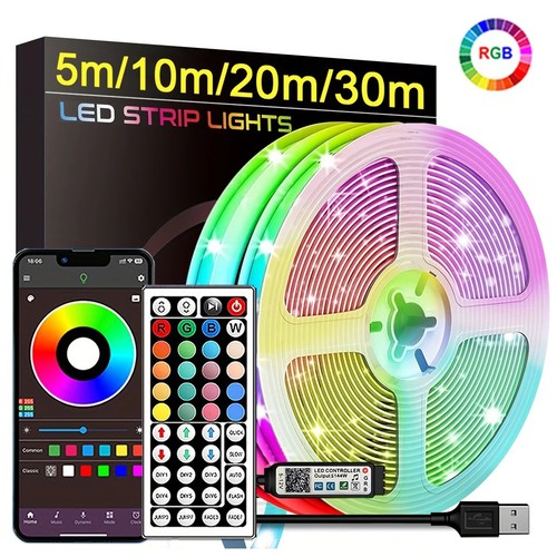 Led strip lights usb 20m - strip, 1-20m