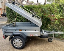 Brenderup 1150S Trailer | Hard Top lid | Roof bars | Spare Wheel | Jockey Wheel