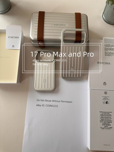 Rimowa silver aluminium phone - silver,