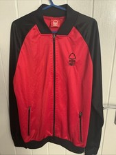 Nottingham Forest FC Men’s Medium Track Jacket Top Red & Black