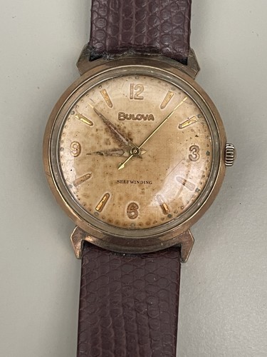 Vintage bulova men watch - vintage,