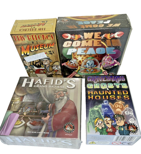 Vintage board game lot - we, come