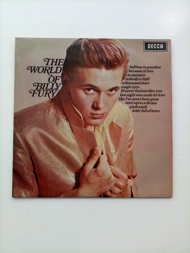 Billy fury the world of - fury, lp