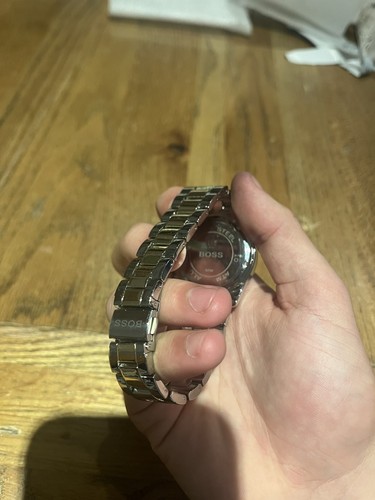 Mens watches silver and gold - silver,