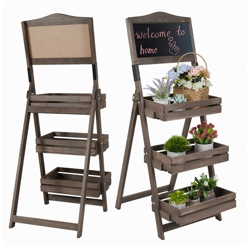 Folding ladder tier - tier, plant