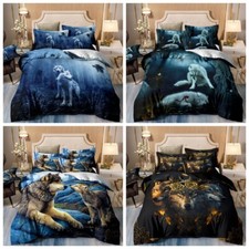 Wolf Animals Duvet Cover Set