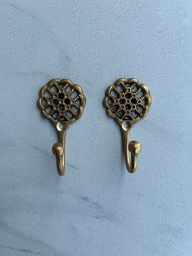 Vintage brass victorian wall - brass,
