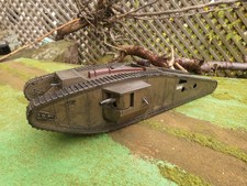 1/32 (Not 1/35) Built British First World War Mk. IV Male Tadpole Tank
