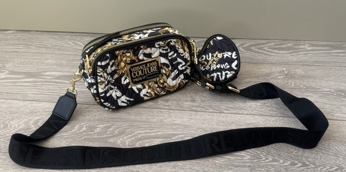 Versace baroque crossbody bag - versace,