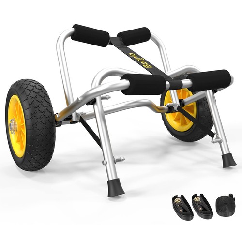 Kayak scupper trolley folding - trolley,
