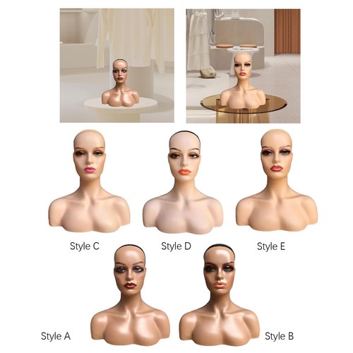 Female mannequin head manikin - head,
