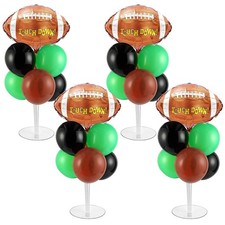4 Sets Football Party Balloons