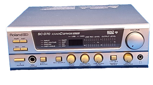 Roland d70 sound canvas - roland,