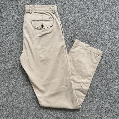 Men gant regular - fit, beige