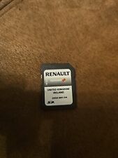 USED Renault Genuine Sat Nav SD Card United Kingdom and Ireland  259204051R