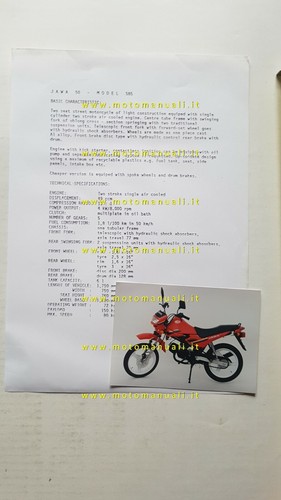 Jawa mosquito 585 - 585, 1995