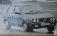 Original 1984 FIAT STRADA 105 TC Ritmo Autocar magazine road test