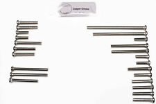 Kawasaki S1-C/KH250 Stainless Engine Casing J.I.S. Screw Set, Stainless Steel