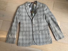 NEXT BOYS GREY CHECK SUIT