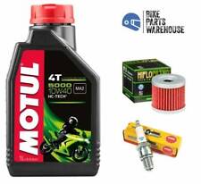 Yamaha WR125R WR125 R MOTUL OIL & HIFLO  & SPARK PLUG SERVICE KIT