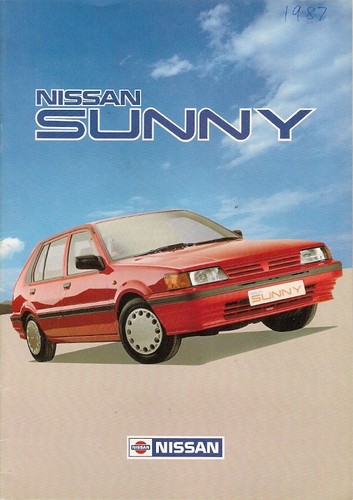Nissan sunny 1987 market - sunny,