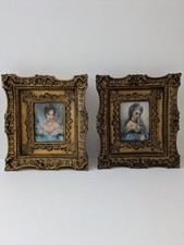 2 Antique Female Baroque