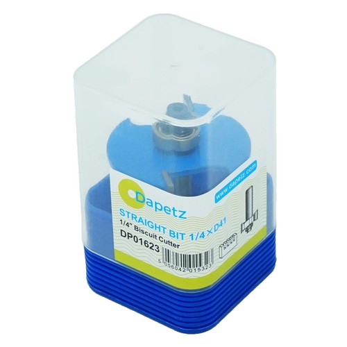 Biscuit router bit shank - router, 1/4
