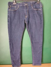 Emporio Armani Size W34 L30 Blue Skinny Leg Mens Jeans