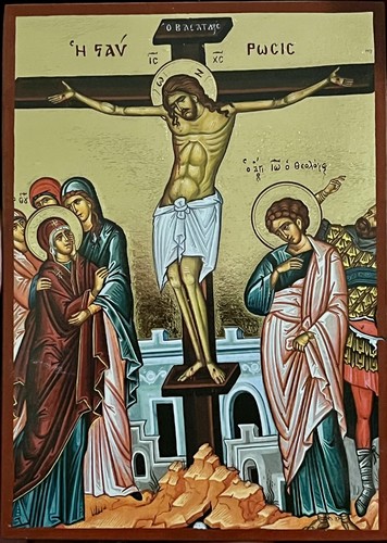 Crucifixion christ icon - crucifixion,