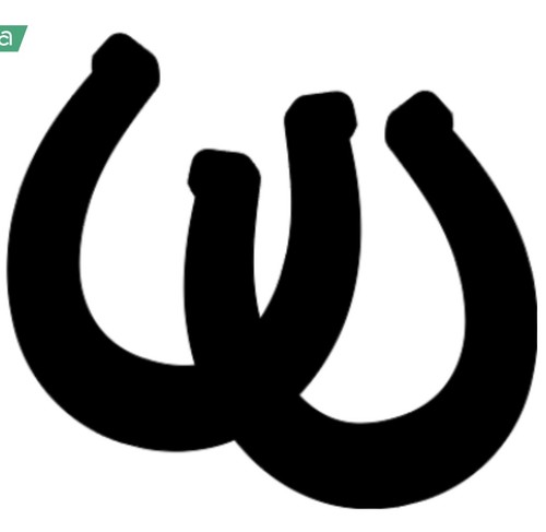 Horse shoes vinyl decal - vinyl,