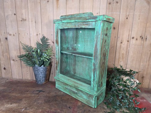 Vintage indian wooden - indian, glazed