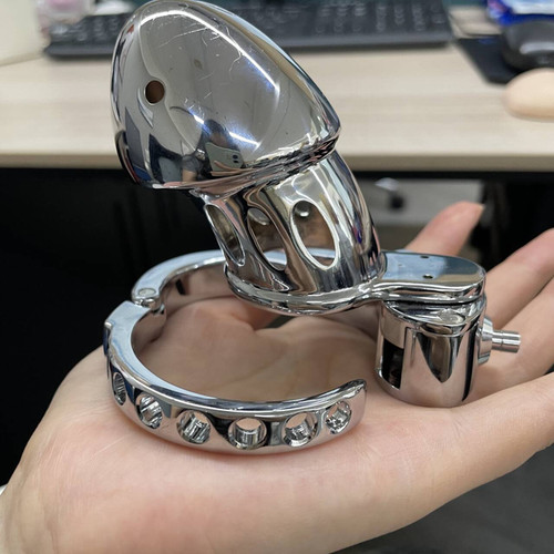 Male adjustable chastity cage - male,