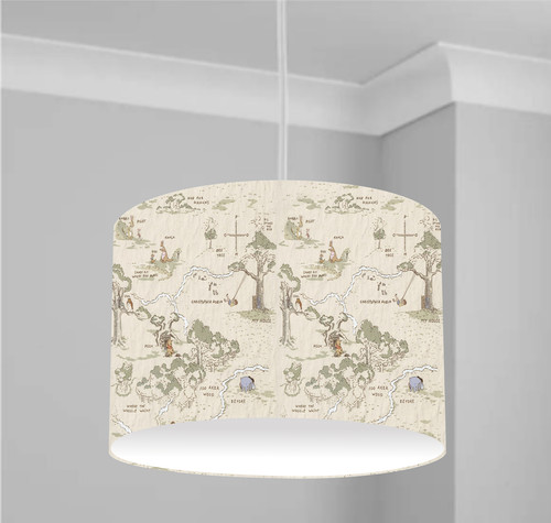 Winnie the pooh map ceiling - winnie,