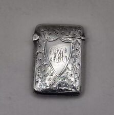 Sterling Silver Vesta Case