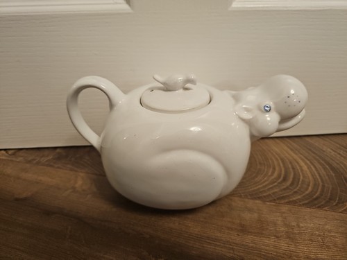 Carlton ware white hippo - ware,