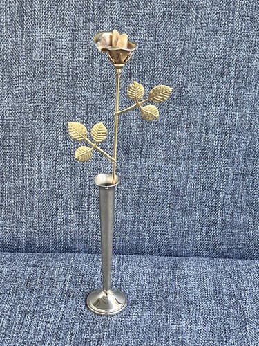 Single stem rose brass - stem,