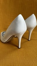 Fiore White Stiletto High Heel