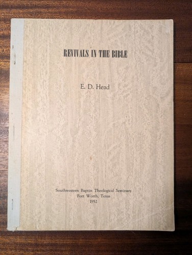 Revivals the bible e d - bible, e.