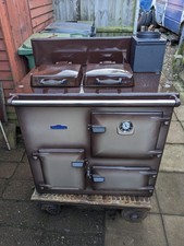 Refurbished AGA / Rayburn Hybrid Cooking Range - Solid Fuel and Wood burning