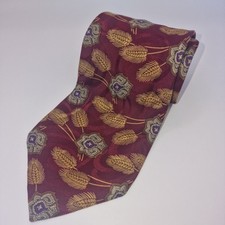 Giorgio Armani Vintage Silk Tie 100% Silk Made In Italy 4" X 54"
