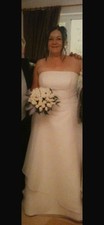 Wedding dress size 16 ivory