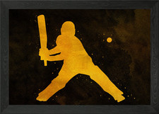 Cricket Framed Wall Art Poster
