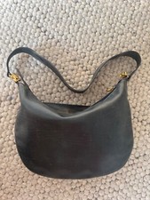 Gucci Dark Blue Leather Hobo Bag