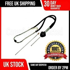 2PC MECHANICS STETHOSCOPE SENSITIVE VEHICLE CAR ENGINE LISTEN NOISE PROBE TOOL