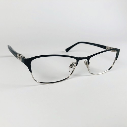 Vogue eyeglasses black silver - eyeglasses, black/silver