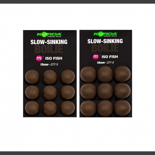 Korda slow sinking boilie iso - boilie,