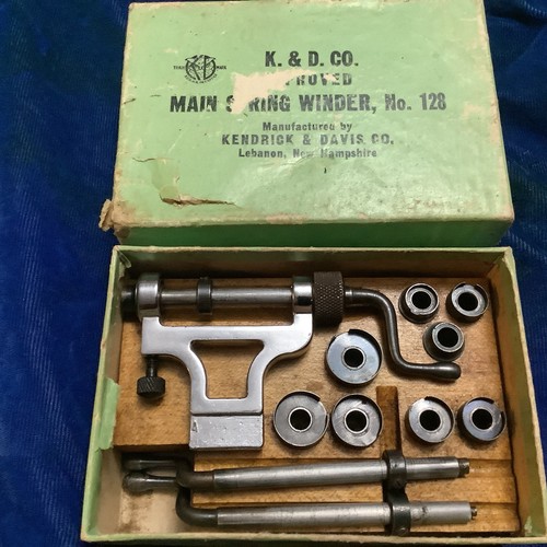 Main spring winder no - spring, no.128