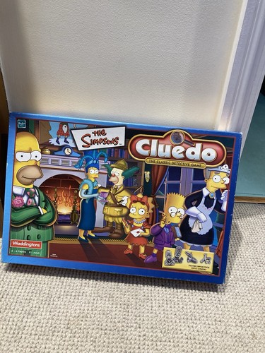 Simpsons cluedo game 100 - game., 100%